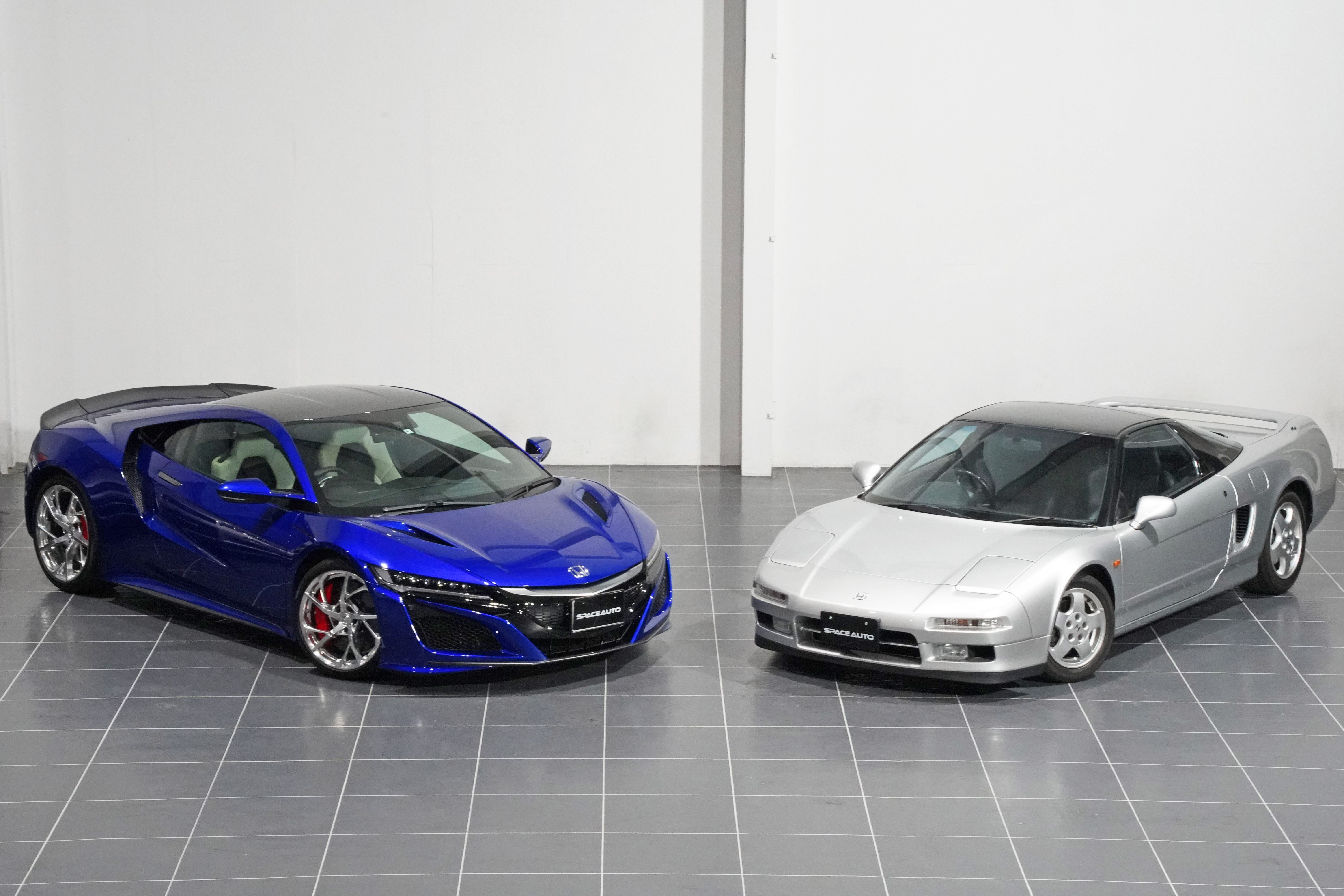 新型NSX入庫しました！初代NSXと新型NSX並べてみました♪