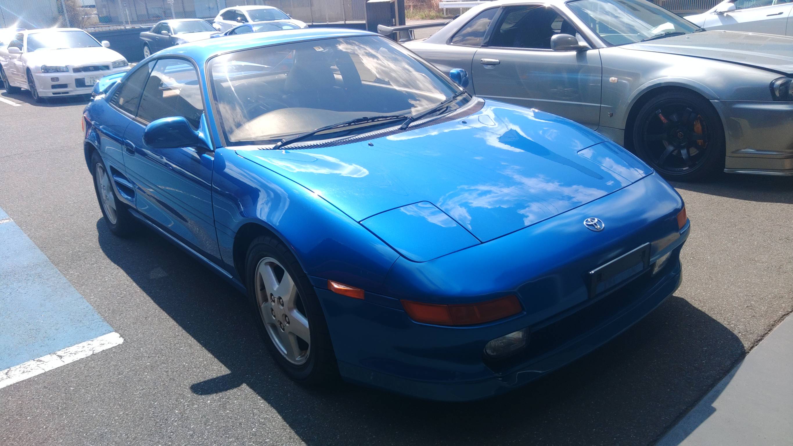 トヨタの名車　ミッドシップスポーツカー　MR2！納車整備　